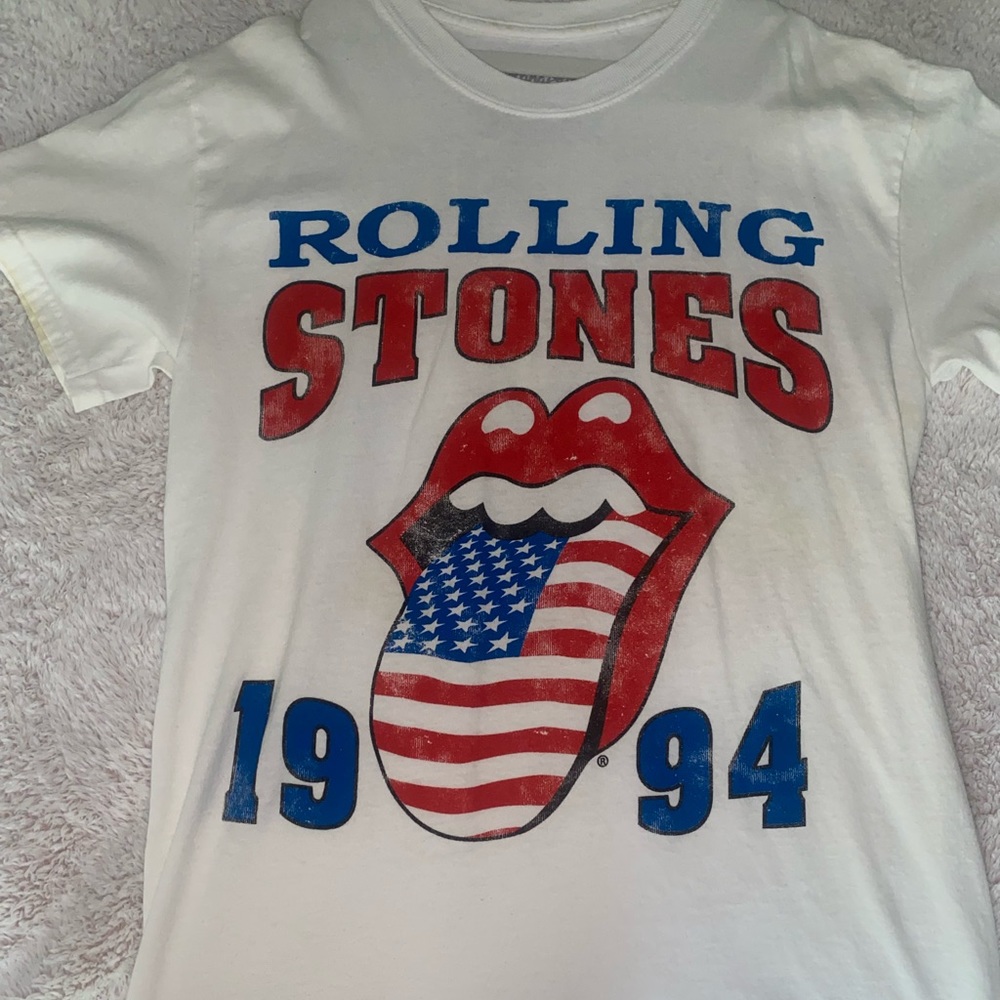 oversized rolling stones top